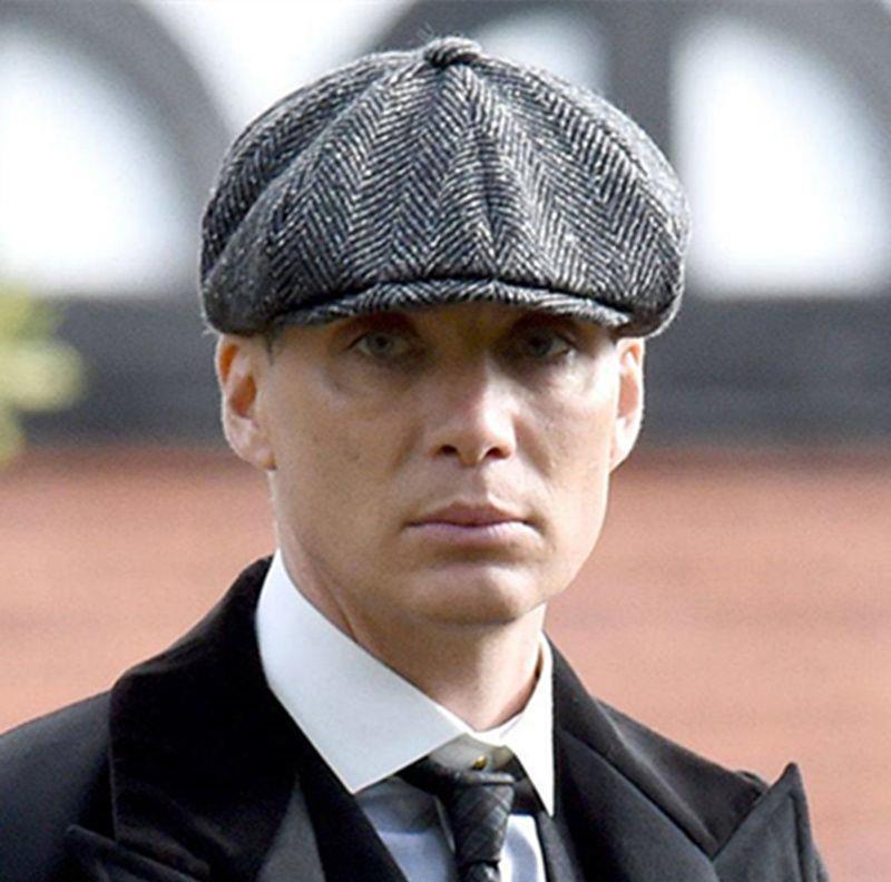Men's Wool Newsboy Hat | Classic Vintage Flat Cap - Gallery Edition