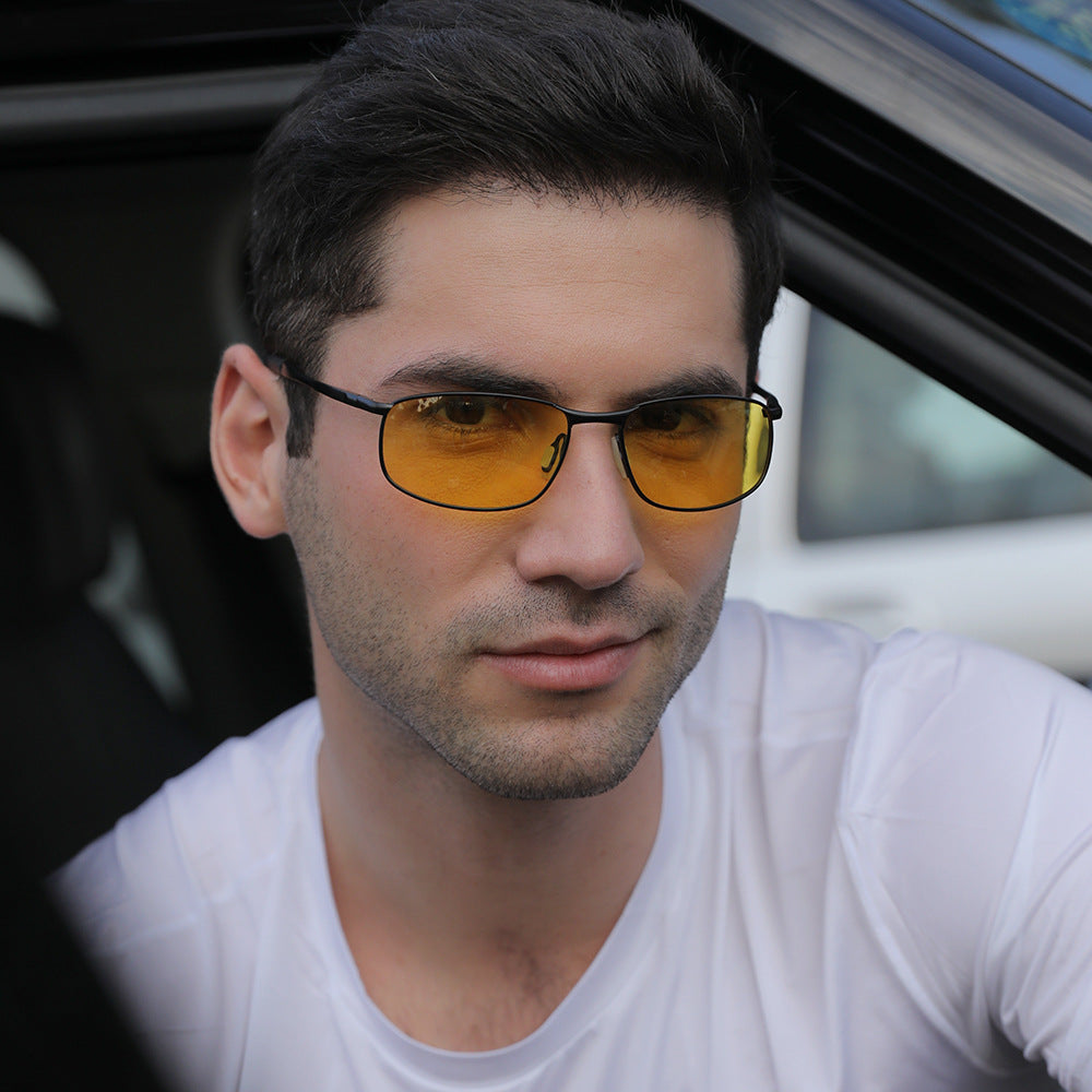 Men's Polarized Driving Sunglasses | UV Protection Shades - Premium Canvas