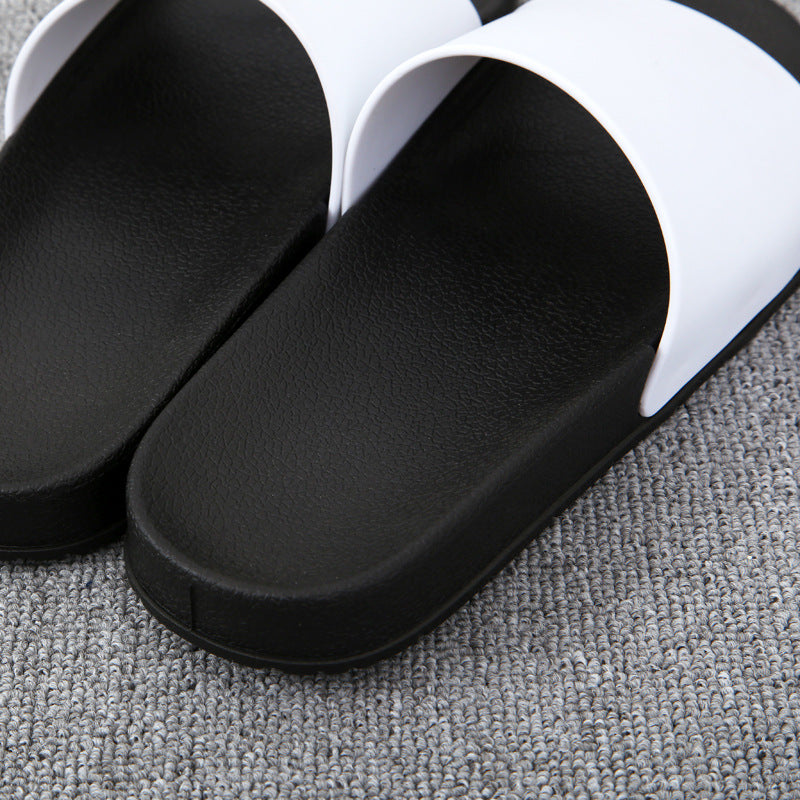 Men's Luxury Slide Sandals | Non-Slip Summer Slippers - Modern Print