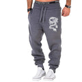 Men's Dragon Jogger Pants | Casual Streetwear Trousers - Fine Art