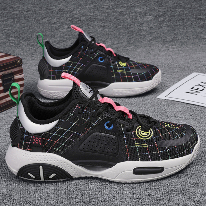 Men's Basketball Sneakers | Cotton Candy Sports Shoes - Premium Canvas