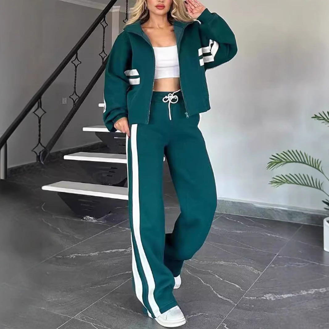 Women's White Sports Set | UWANTWOW Fashion Store - Modern Print