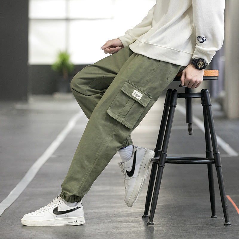 Cargo Pants Men Streetwear Joggers Casual Sweatpants Techwear Army Trousers - Artistic Decor
