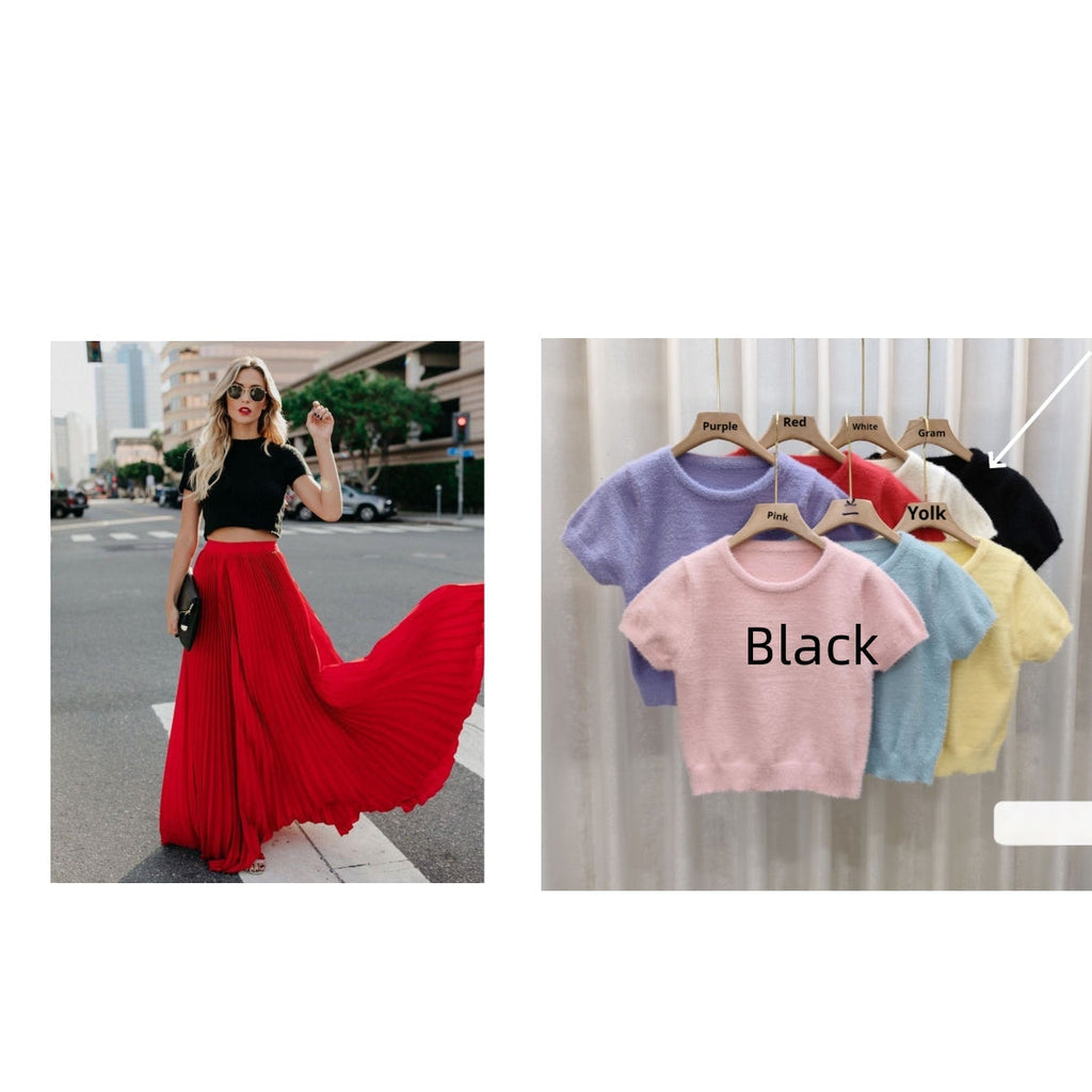 Women's High Waist Long Skirt | Casual Maxi Fashion Skirt - Home Decor