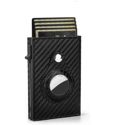 Men's RFID Slim Leather Wallet | Minimalist Card Holder - Premium Canvas